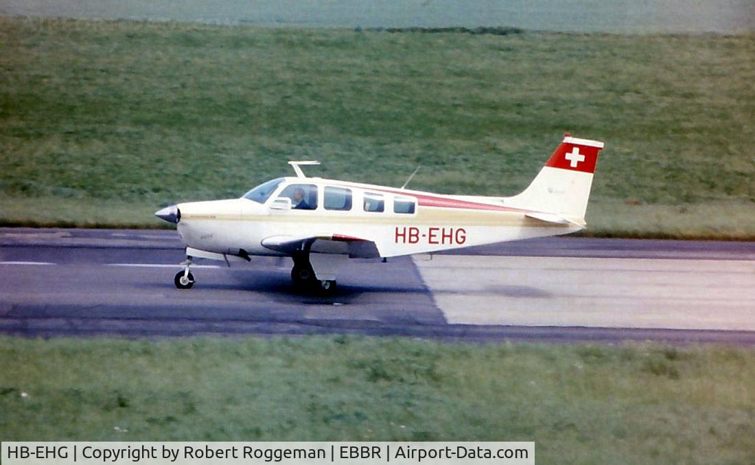 HB-EHG, 1968 Beech 36 Bonanza Bonanza C/N E-43, Beech 36 Bonanza.Late 1960's.