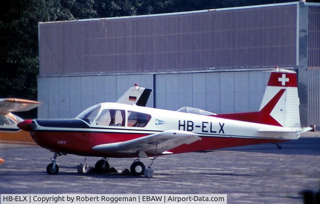 HB-ELX, 1967 SIAI-Marchetti S-205-22R C/N 383, Siai-Marchetti S-205.1970's