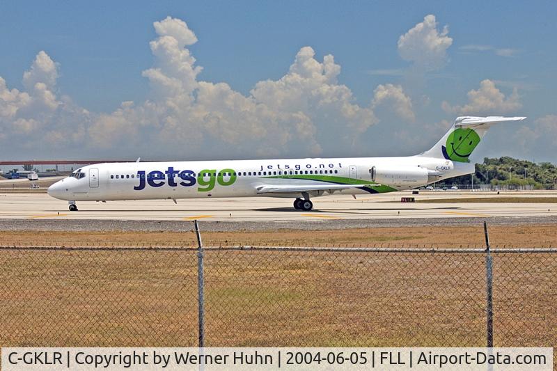 C-GKLR, 1995 McDonnell Douglas MD-83 (DC-9-83) C/N 53469, unfortunately bygone days!