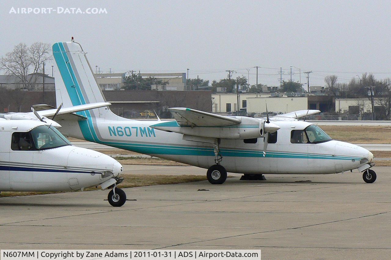 N607MM, 1967 Aero Commander 500-U C/N 1712-25, At Addison Airport - Dallas, TX