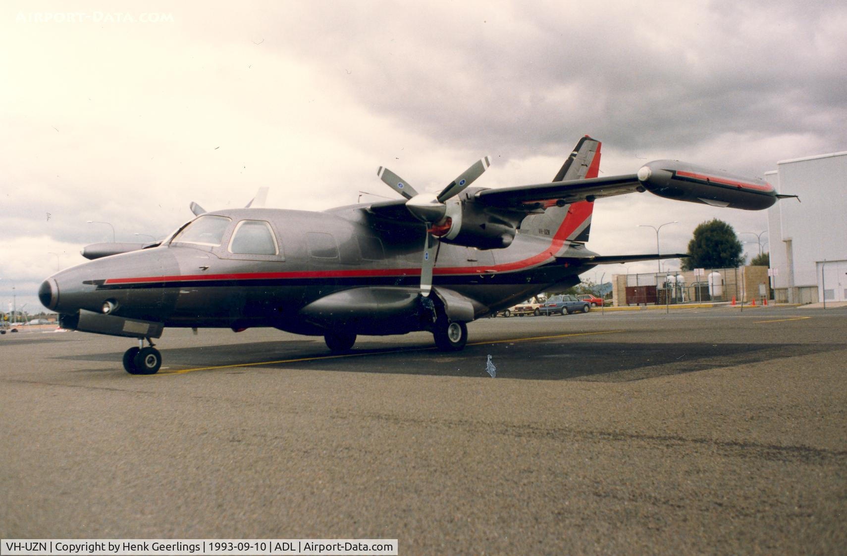 VH-UZN, Mitsubishi MU-2B C/N 527, Newcastle Aviation , Adelaide Airport