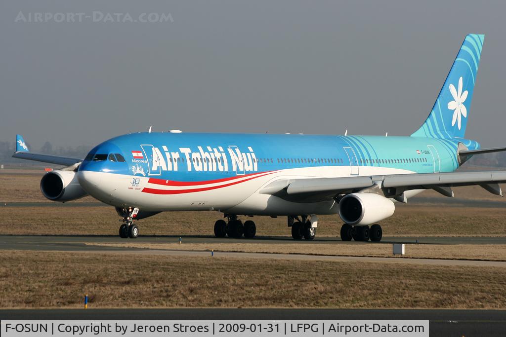 F-OSUN, 2001 Airbus A340-313 C/N 446, .