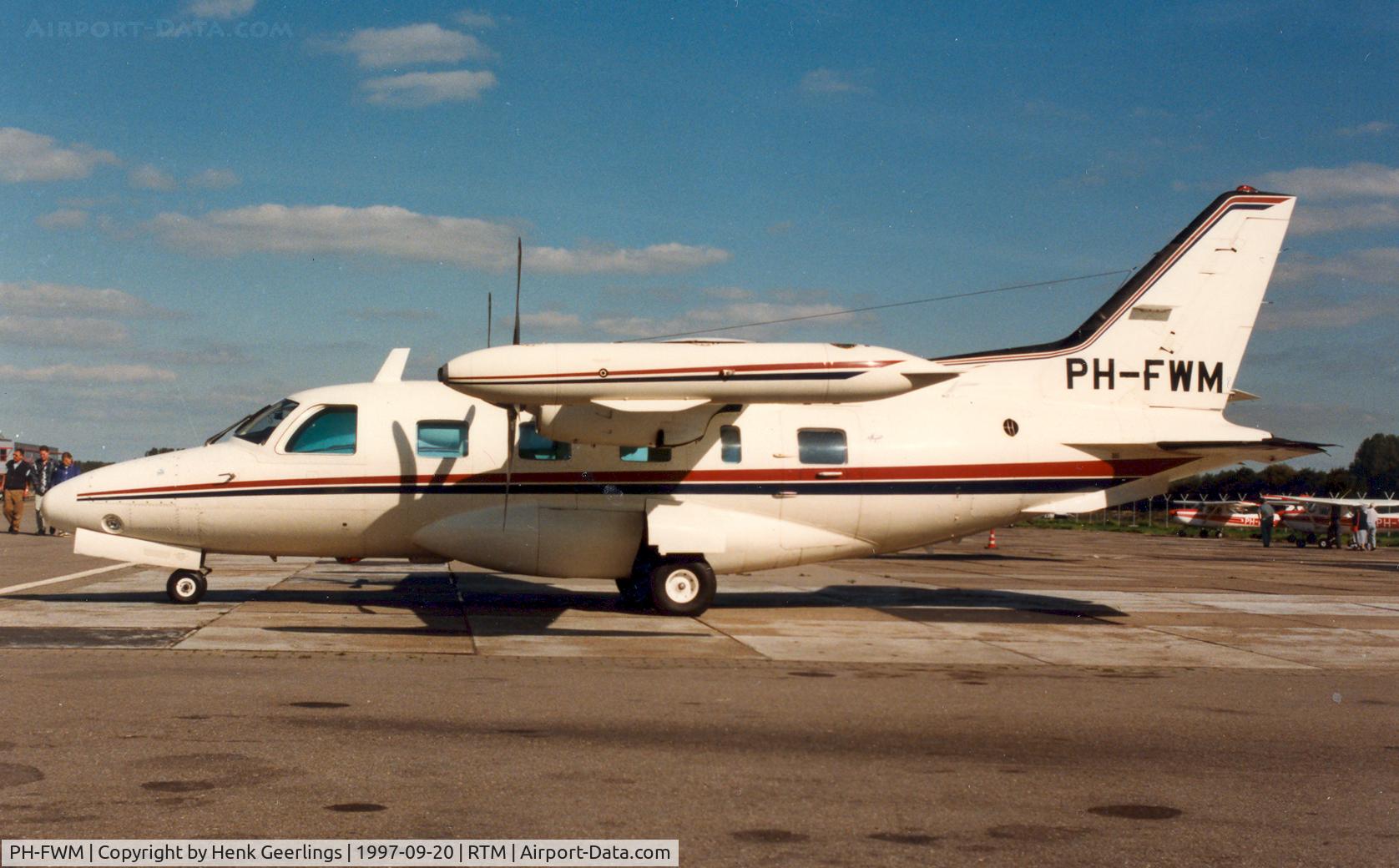 PH-FWM, 1982 Mitsubishi MU-2B-60 Marquise C/N 1548SA, Rotterdam Airport