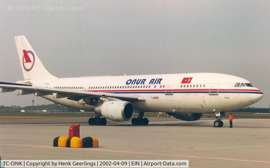 TC-ONK, Airbus A300B4-103 C/N 086, Onur Air - Eindhoven