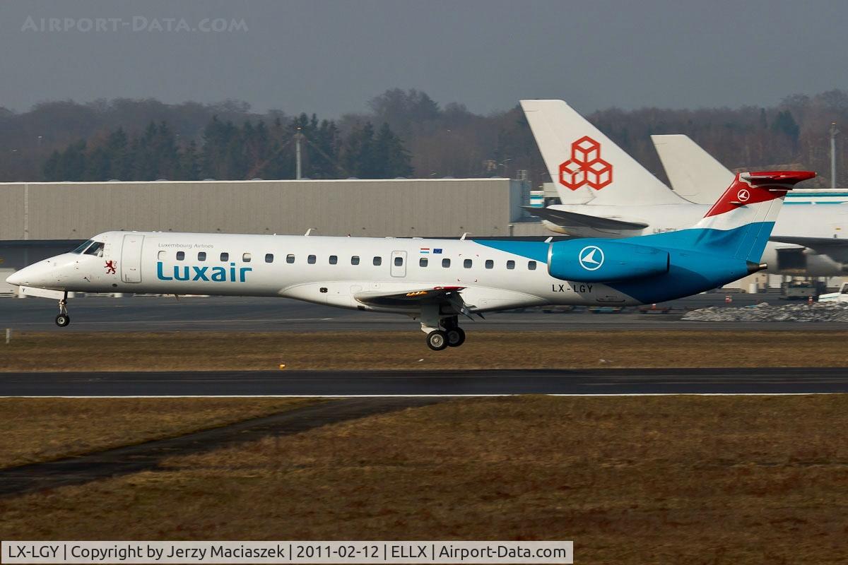 LX-LGY, 2000 Embraer EMB-145LU (ERJ-145LU) C/N 145242, LX-LGY_
Embraer ERJ 145LU
