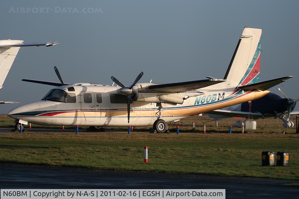 N60BM, 1974 Aero Commander 690A Turbo Commander C/N 11172, Looking nice in the sunshine