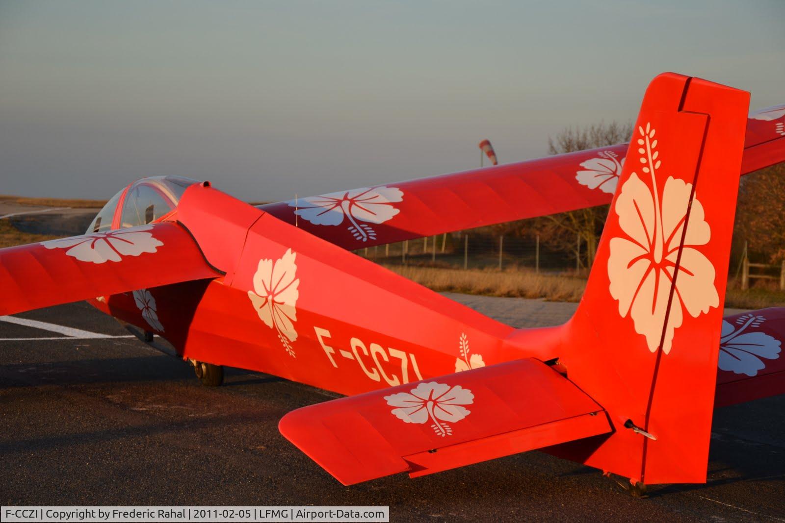 F-CCZI, Wassmer WA-30 Bijave C/N 130, Taken just before her first flight with new painting.
