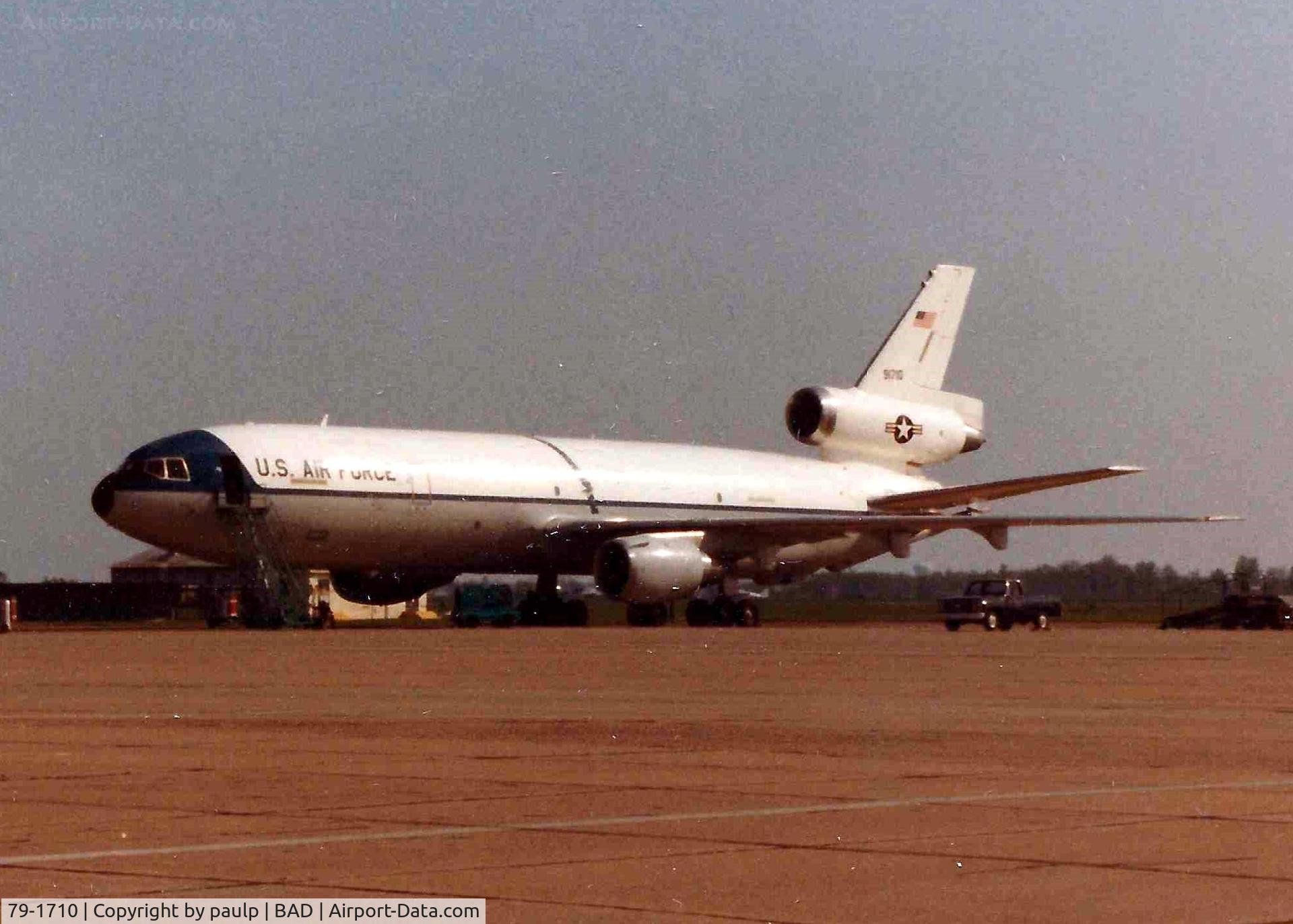 79-1710, 1981 McDonnell Douglas KC-10A Extender C/N 48202, Barksdale Air Force Base 