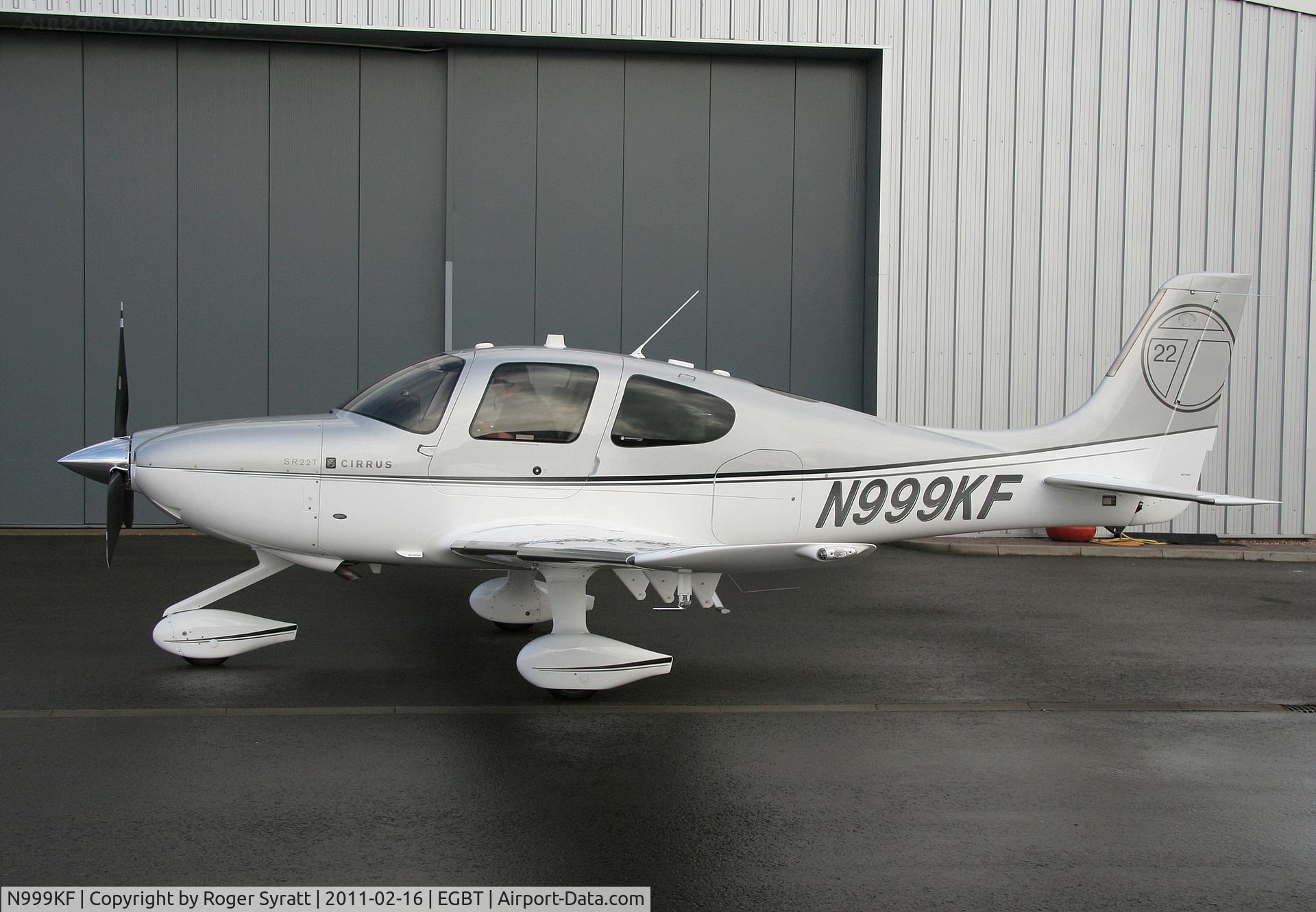 N999KF, Cirrus SR22T C/N 0082, Cirrus Design Corp SR22T, c/n: 0082. New aircraft delivered Wick to Turweston 16-02-2011