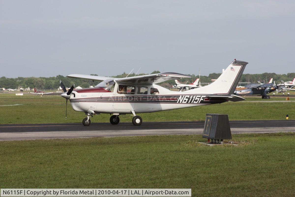N6115F, 1968 Cessna 210H Centurion C/N 21059015, Cessna 210H
