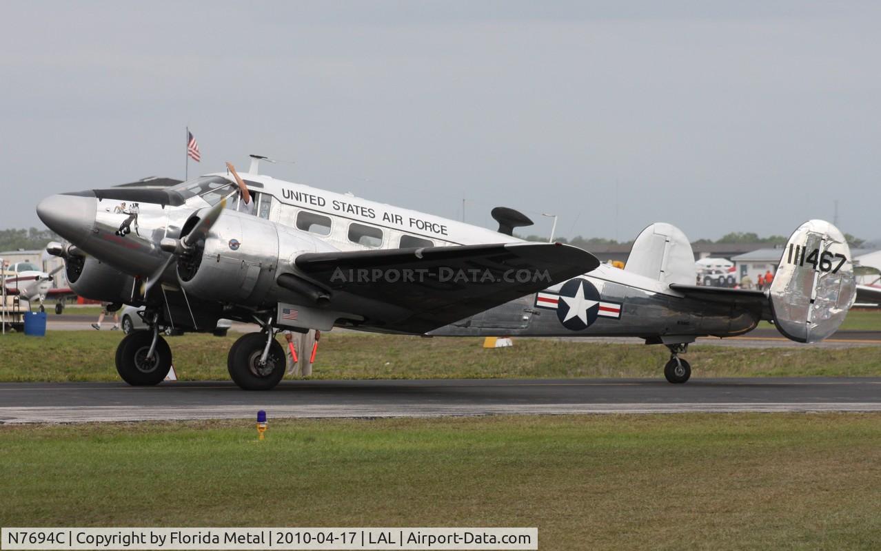 N7694C, 1951 Beech C-45G Expeditor C/N AF-24, C-45G