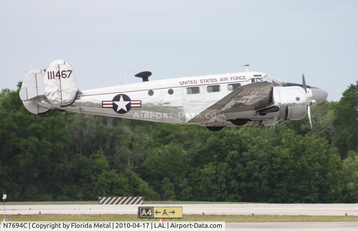 N7694C, 1951 Beech C-45G Expeditor C/N AF-24, C-45G
