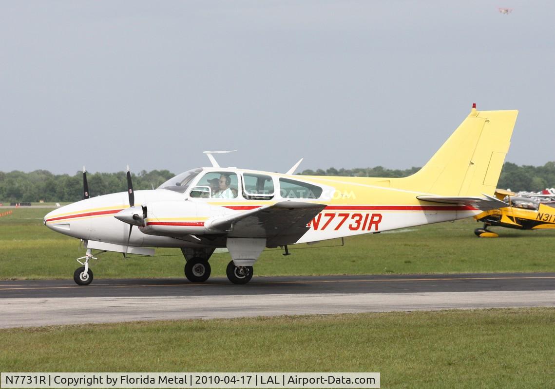 N7731R, 1968 Beech D55 Baron C/N TE-645, Beech D55