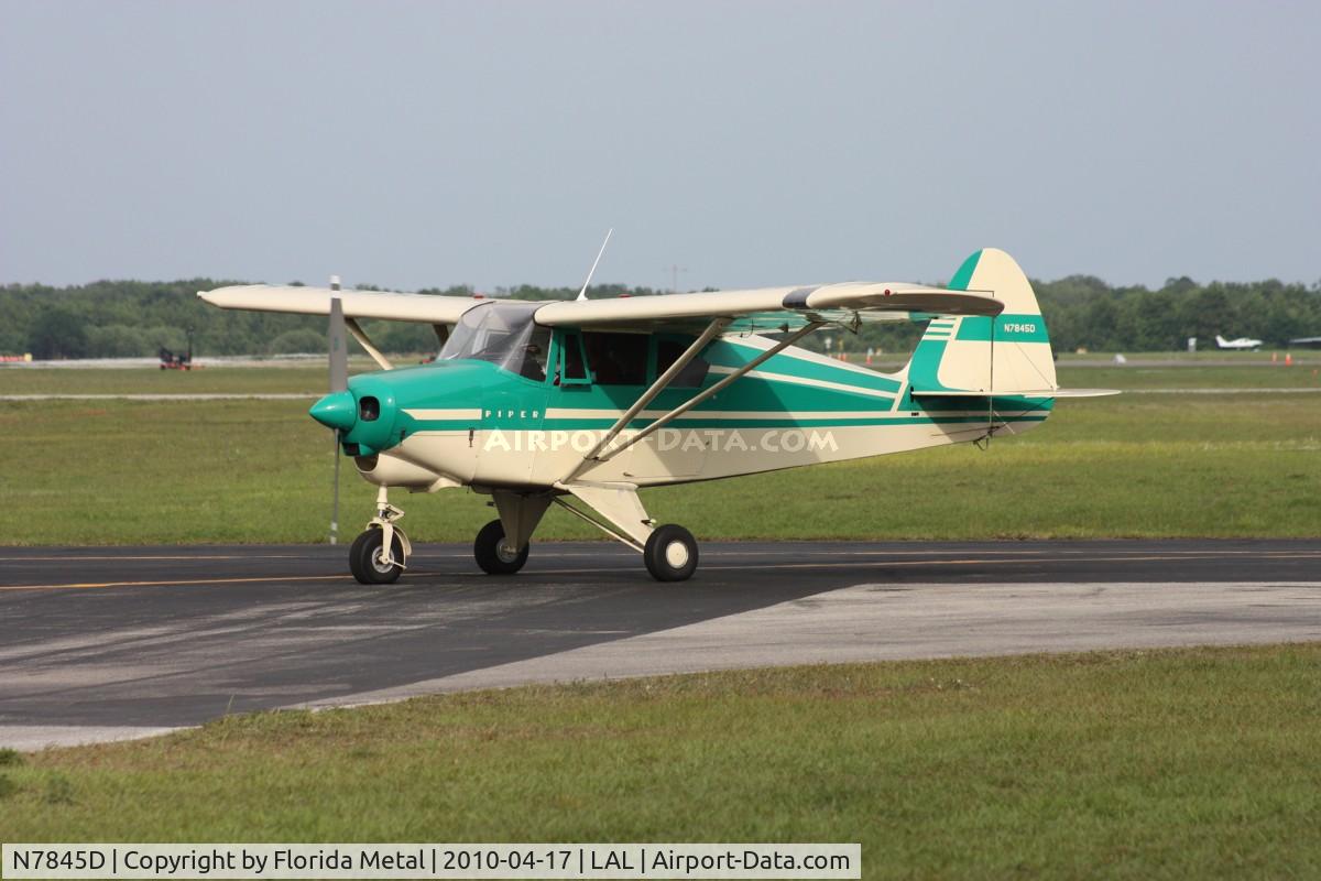 N7845D, 1957 Piper PA-22-150 Tri-Pacer C/N 22-5495, PA-22-150