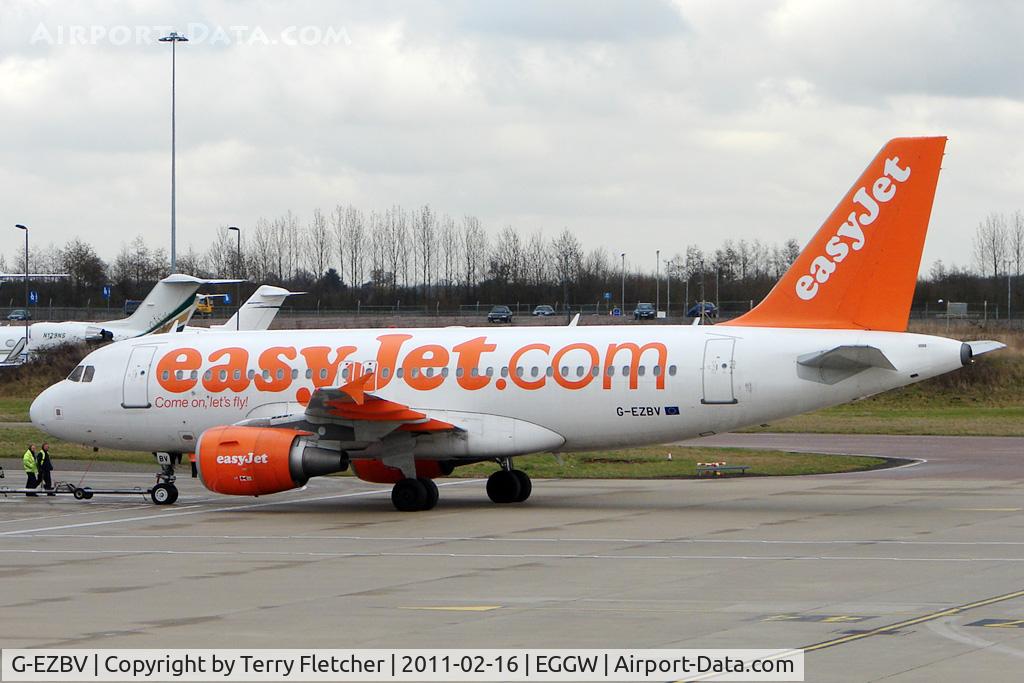G-EZBV, 2007 Airbus A319-111 C/N 3122, Easyjet's 2007 Airbus A319-111, c/n: 3122 at Luton