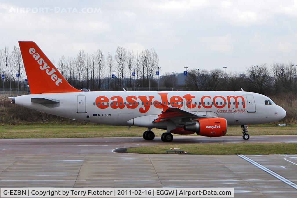 G-EZBN, 2007 Airbus A319-111 C/N 3061, Easyjet's 2007 Airbus A319-111, c/n: 3061 at Luton