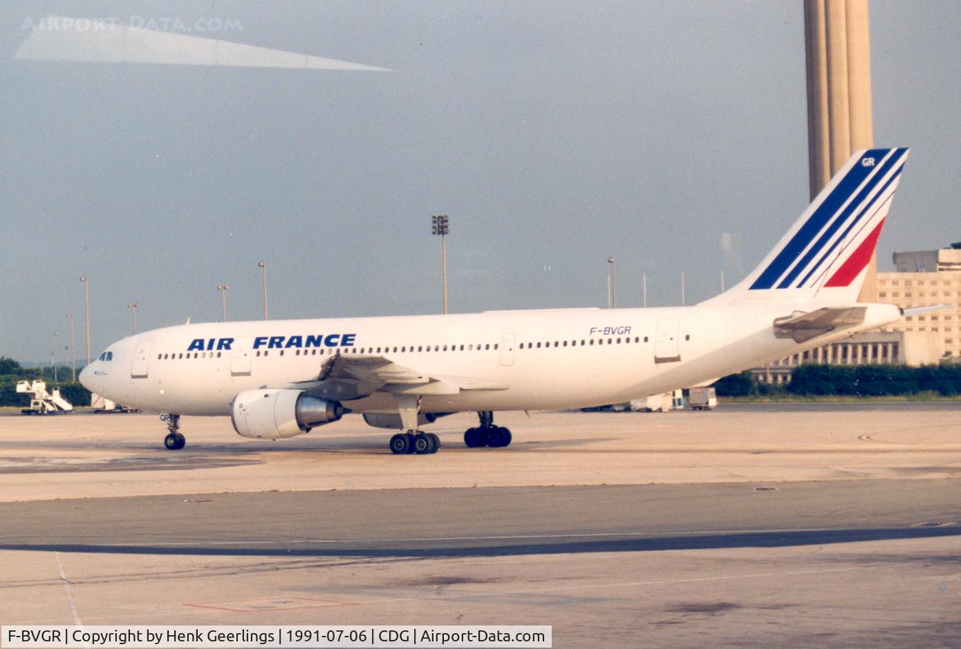 F-BVGR, 1982 Airbus A300B4-203 C/N 175, Air France