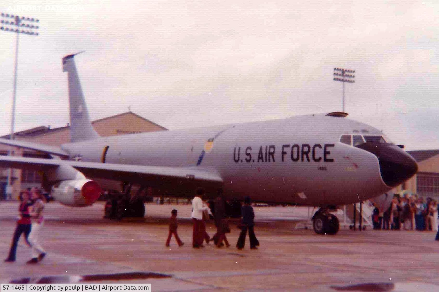 57-1465, 1957 Boeing KC-135E Stratotanker C/N 17536, Barksdale Air Force Base 
