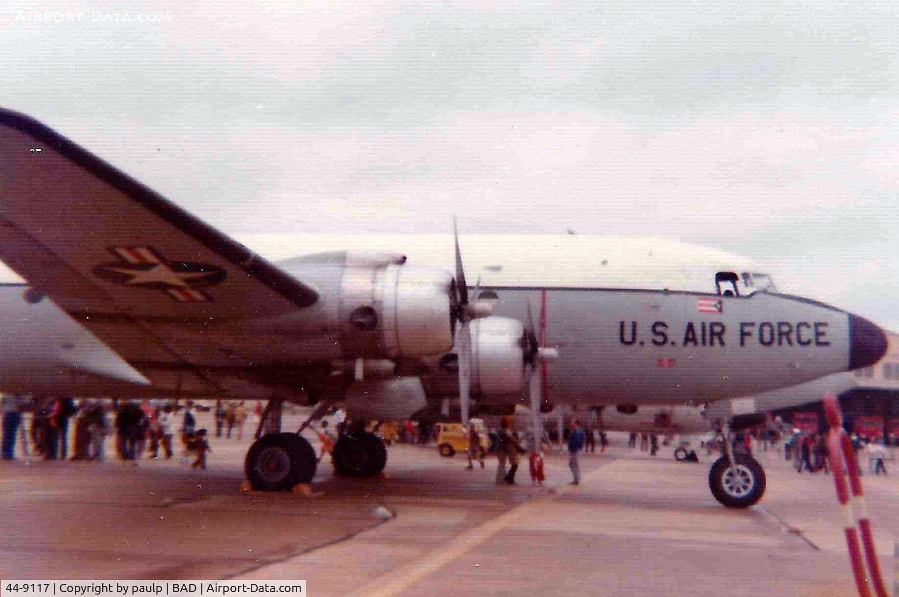 44-9117, 1944 Douglas C-54E Skymaster (DC-4) C/N 27343, Barksdale Air Force Base 
