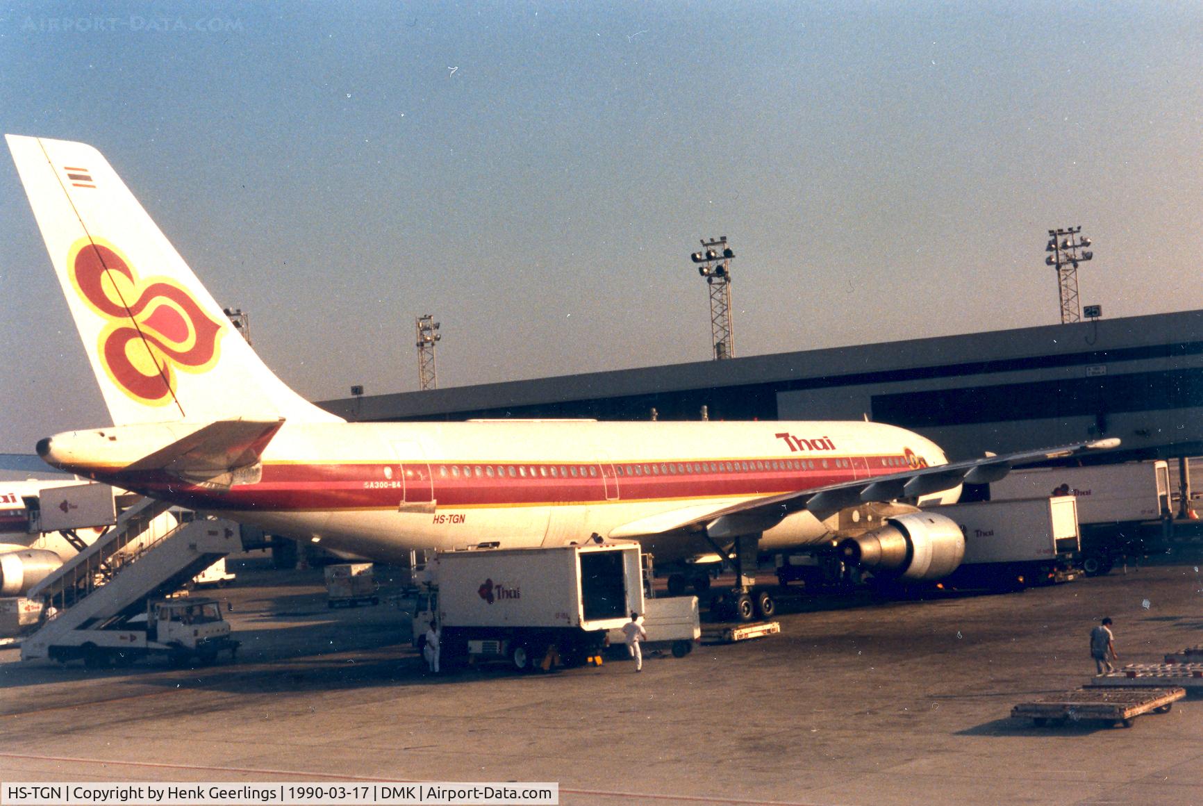 HS-TGN, 1978 Airbus A300B4-103 C/N 071, Thai A300 at Don Muang - BKK