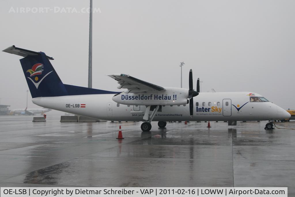 OE-LSB, 1998 De Havilland Canada DHC-8-314Q Dash 8 C/N 525, Inter Sky Dash 8-300