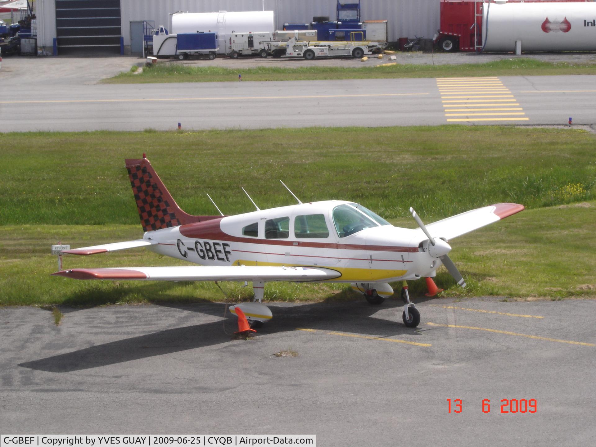 C-GBEF, 1977 Piper PA-28-161 C/N 28-7716244, total rénovation,paint,engine and interior by YVES GUAY AND P-AIR AVIATION
