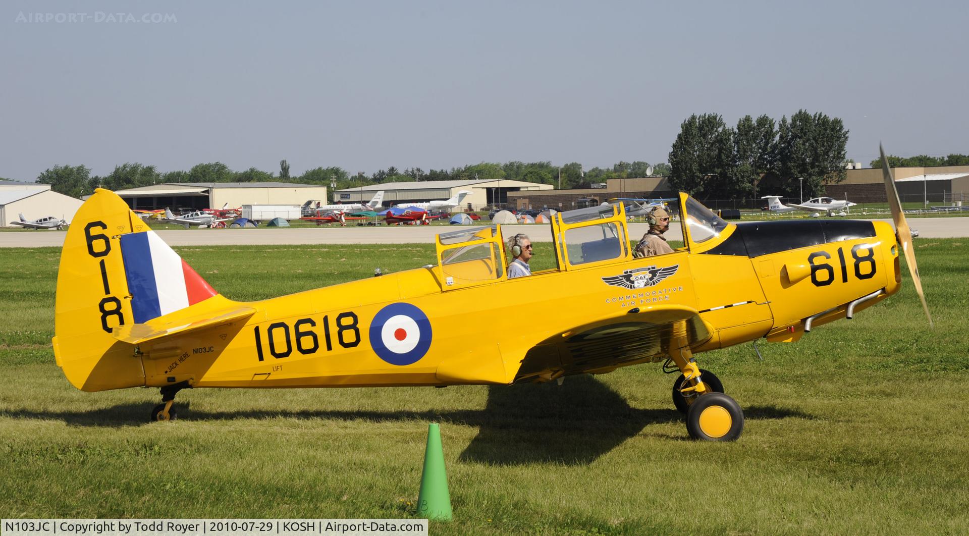 N103JC, 1943 Fairchild M-62A-3 Cornell II C/N FC119, AIRVENTURE 2010