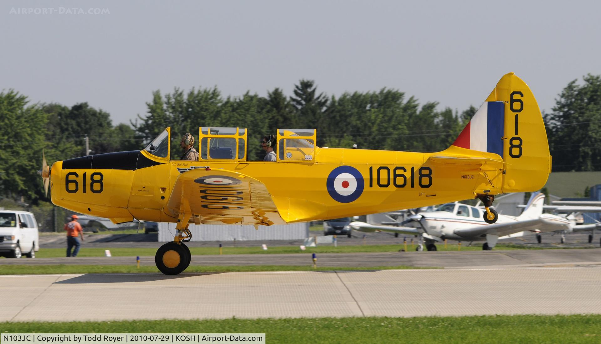 N103JC, 1943 Fairchild M-62A-3 Cornell II C/N FC119, AIRVENTURE 2010