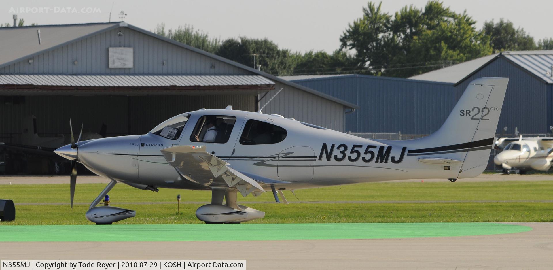 N355MJ, Cirrus SR22 C/N 3550, AIRVENTURE 2010