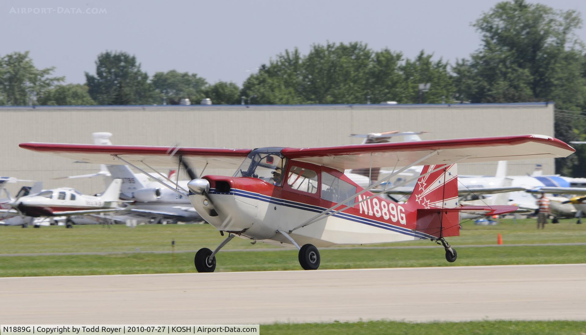 N1889G, 1968 Champion 7KCAB C/N 93, AIRVENTURE 2010
