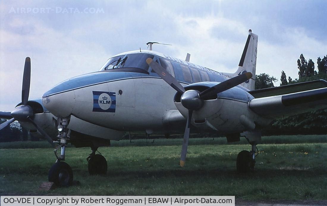 OO-VDE, 1967 Beech 65-B80 Queen Air Queen Air C/N LD-344, Beech 65B.80 Queen Air.Late 1960's.Delta Air Transport