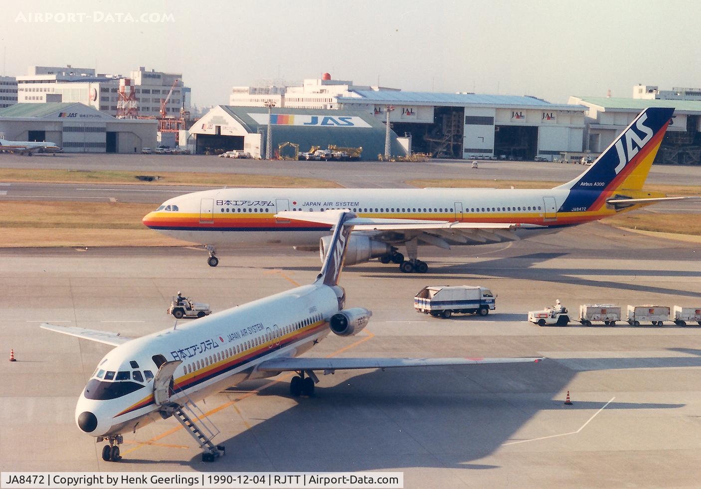 JA8472, 1981 Airbus A300B2K-3C C/N 163, Japan Air System -JAS