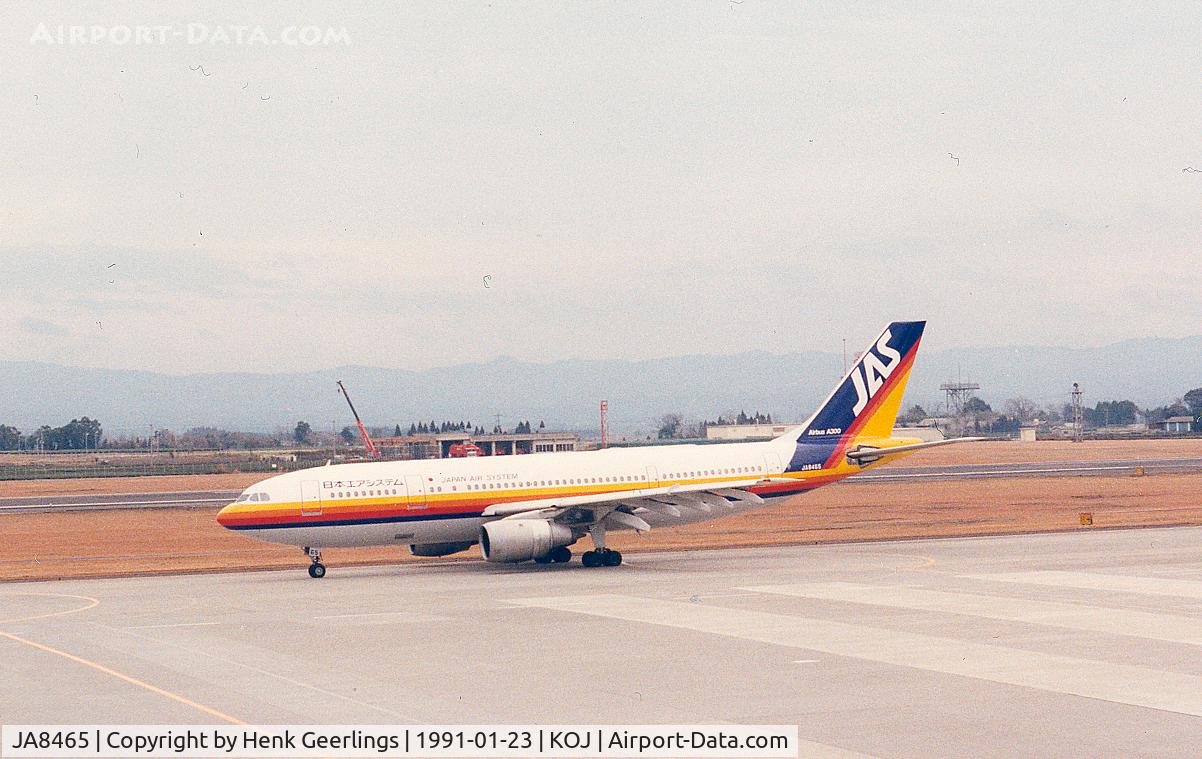 JA8465, Airbus A300B2K-3C C/N 089, Japan Air System - JAS
