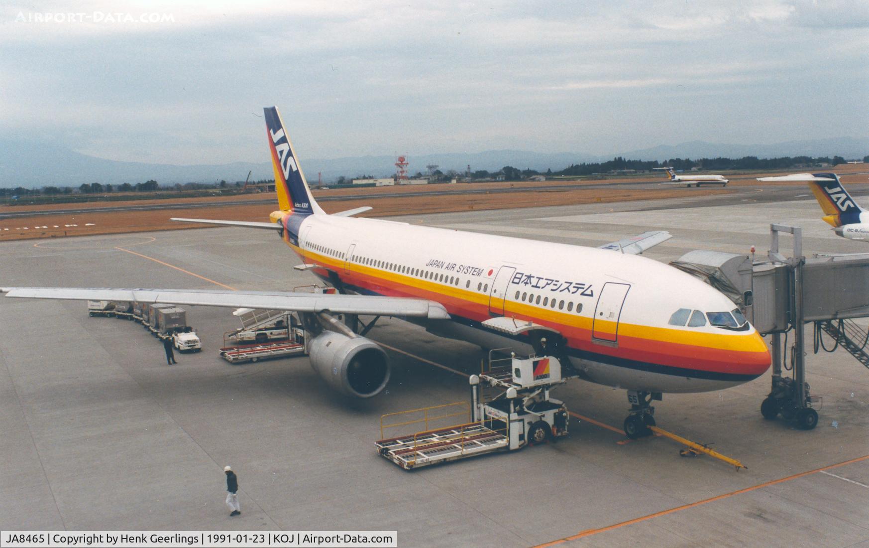 JA8465, Airbus A300B2K-3C C/N 089, Japan Air System - JAS