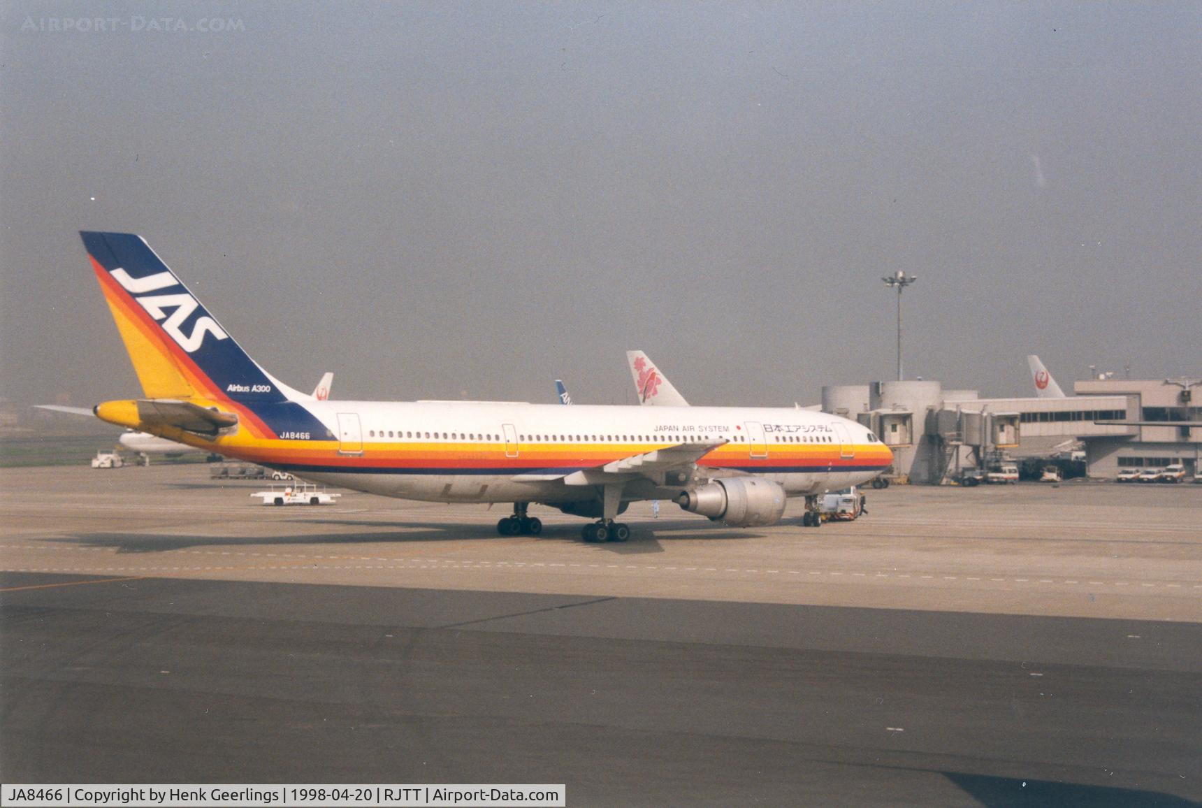 JA8466, 1980 Airbus A300B2K-3C C/N 090, Japan Air System - JAS