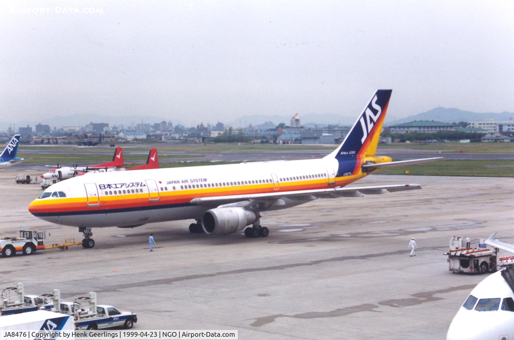 JA8476, Airbus A300B2K-3C C/N 209, Japan Air System - JAS