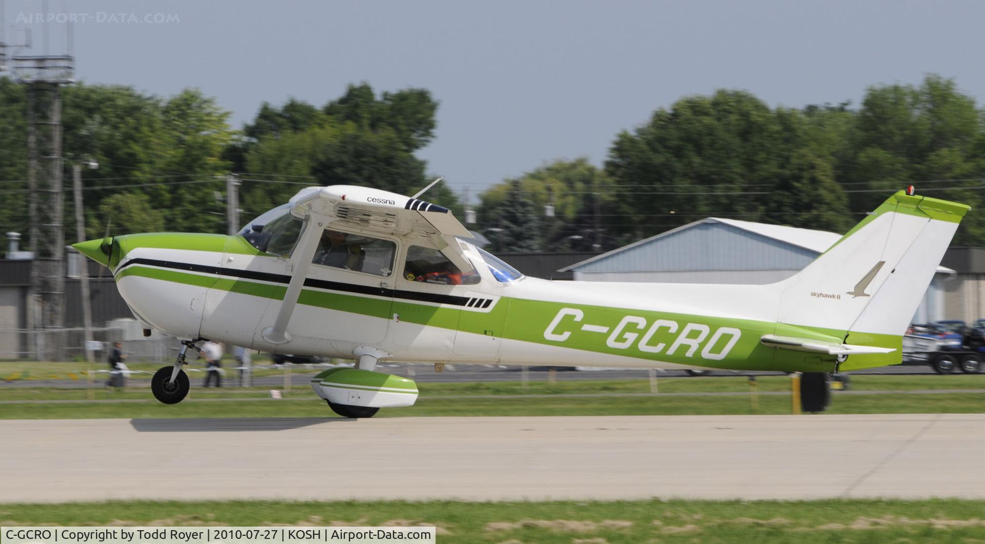 C-GCRO, 1974 Cessna 172M Skyhawk II C/N 17264220, AIRVENTURE 2010