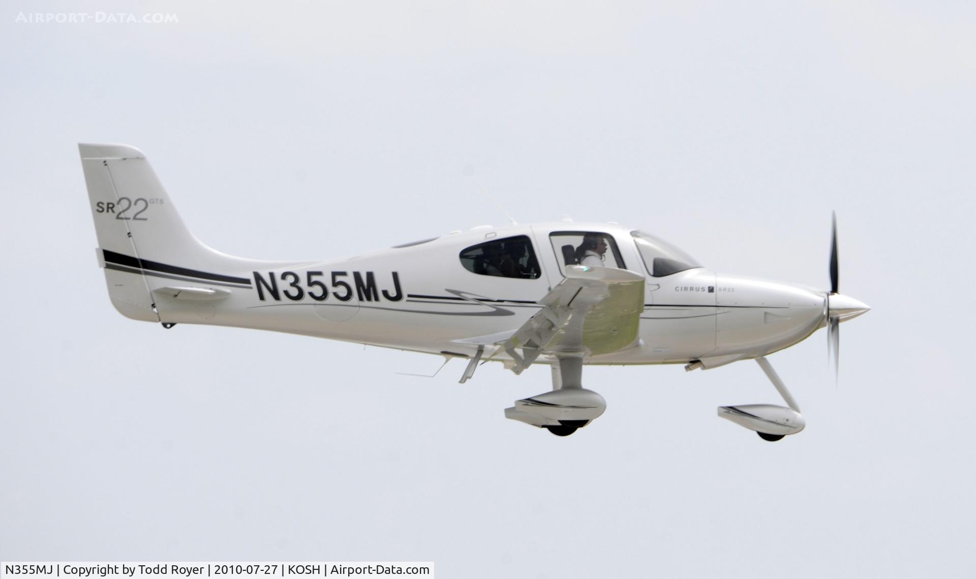 N355MJ, Cirrus SR22 C/N 3550, AIRVENTURE 2010