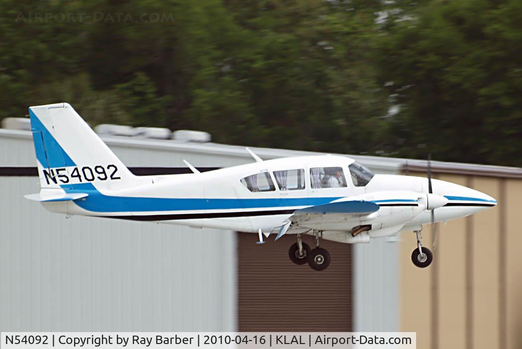 N54092, 1974 Piper PA-23-250 C/N 27-7405405, Piper PA-23-250 Aztec E [27-7405405] Lakeland-Linder~N 16/04/2010