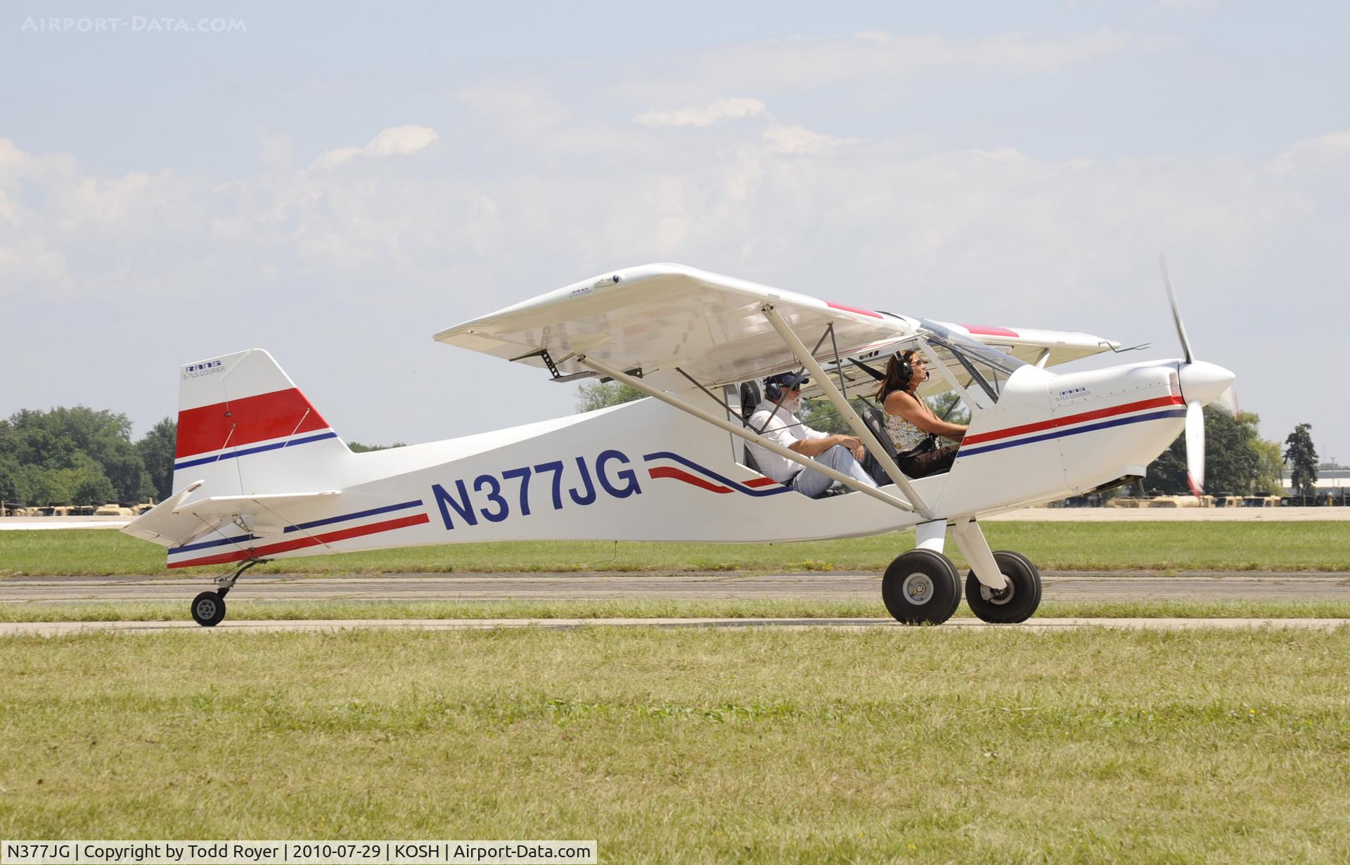 N377JG, 2006 Rans S-7LS Courier C/N 0206428, AIRVENTURE 2010