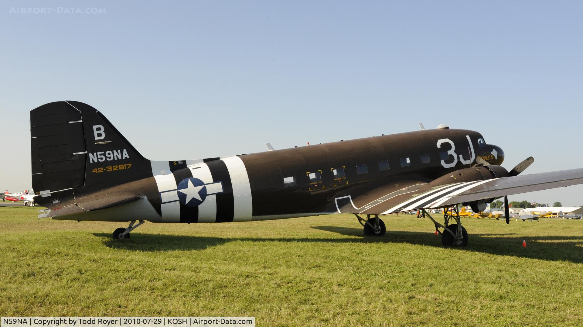 N59NA, 1942 Douglas C-47 Dakota 4 C/N 9043, AIRVENTURE 2010