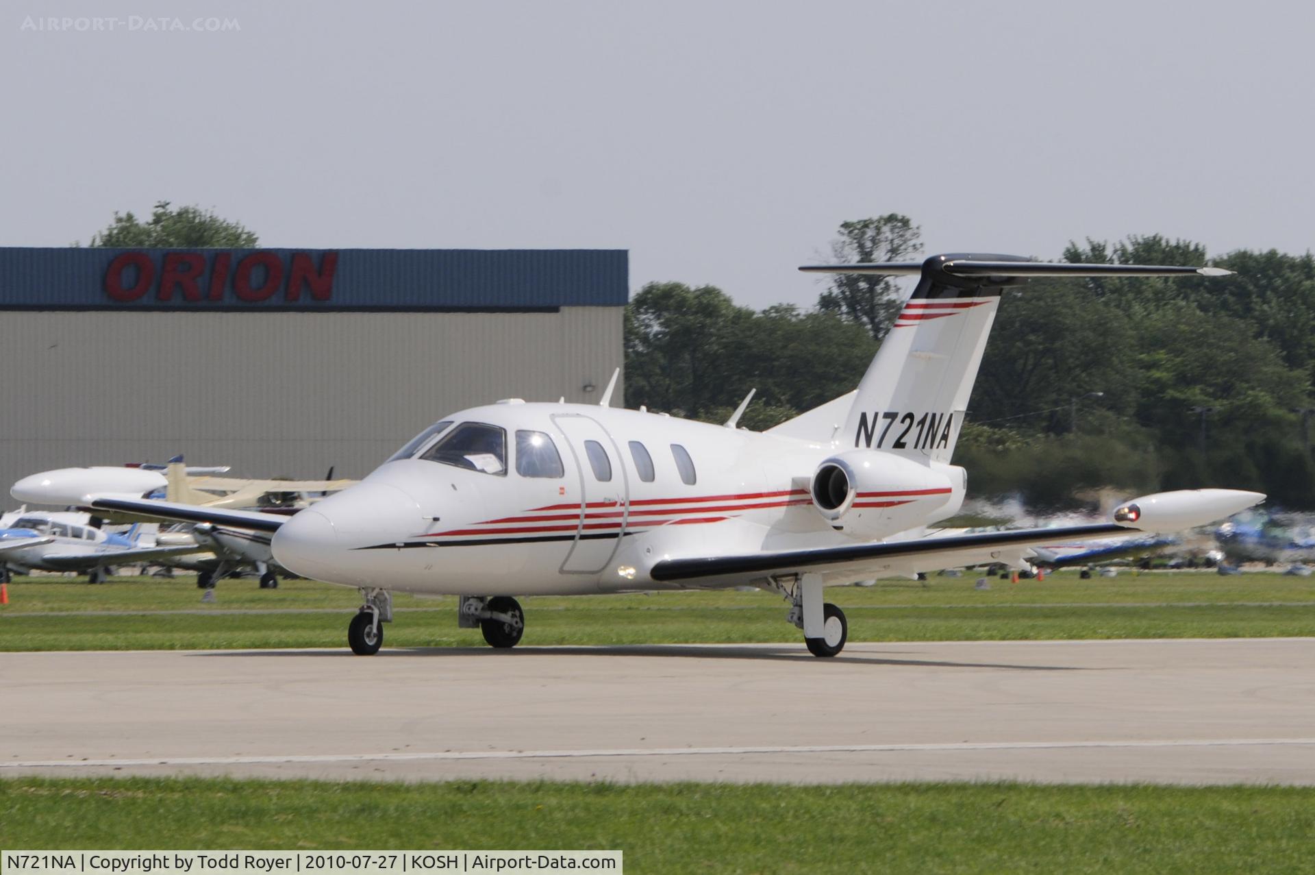 N721NA, 2008 Eclipse Aviation Corp EA500 C/N 000178, AIRVENTURE 2010