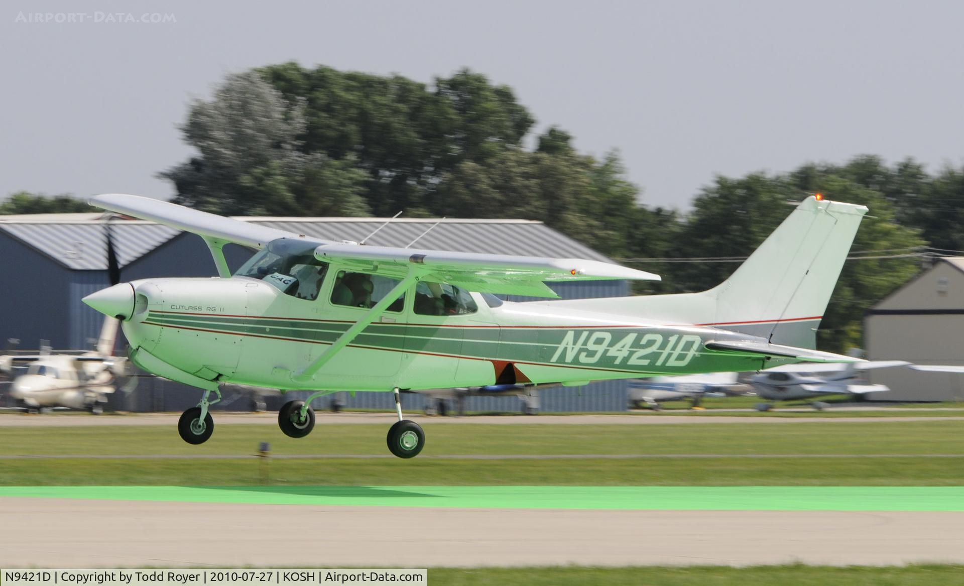N9421D, 1984 Cessna 172RG Cutlass RG C/N 172RG1154, AIRVENTURE 2010