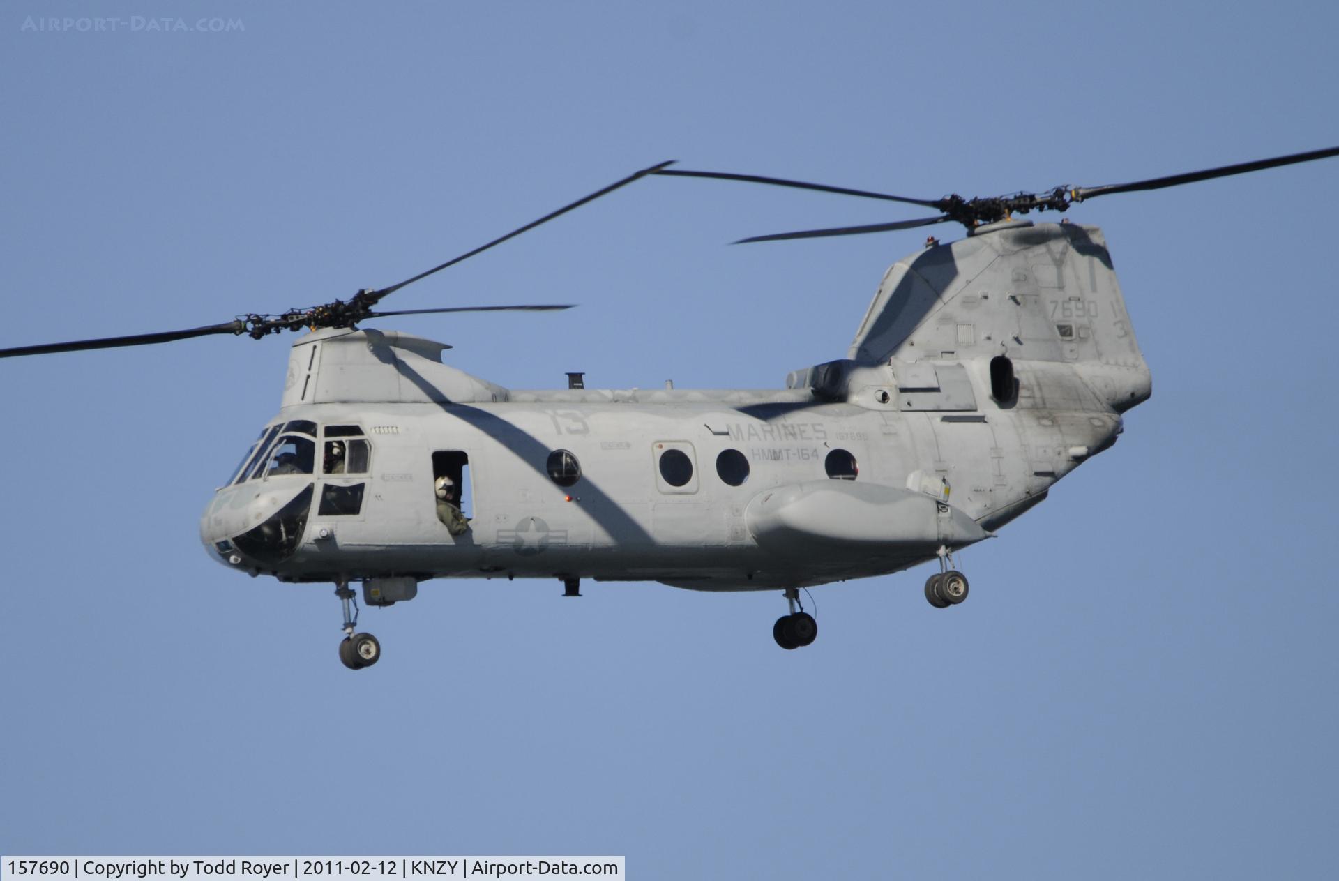 157690, Boeing Vertol CH-46F Sea Knight C/N 2589, Centennial of Naval Aviation