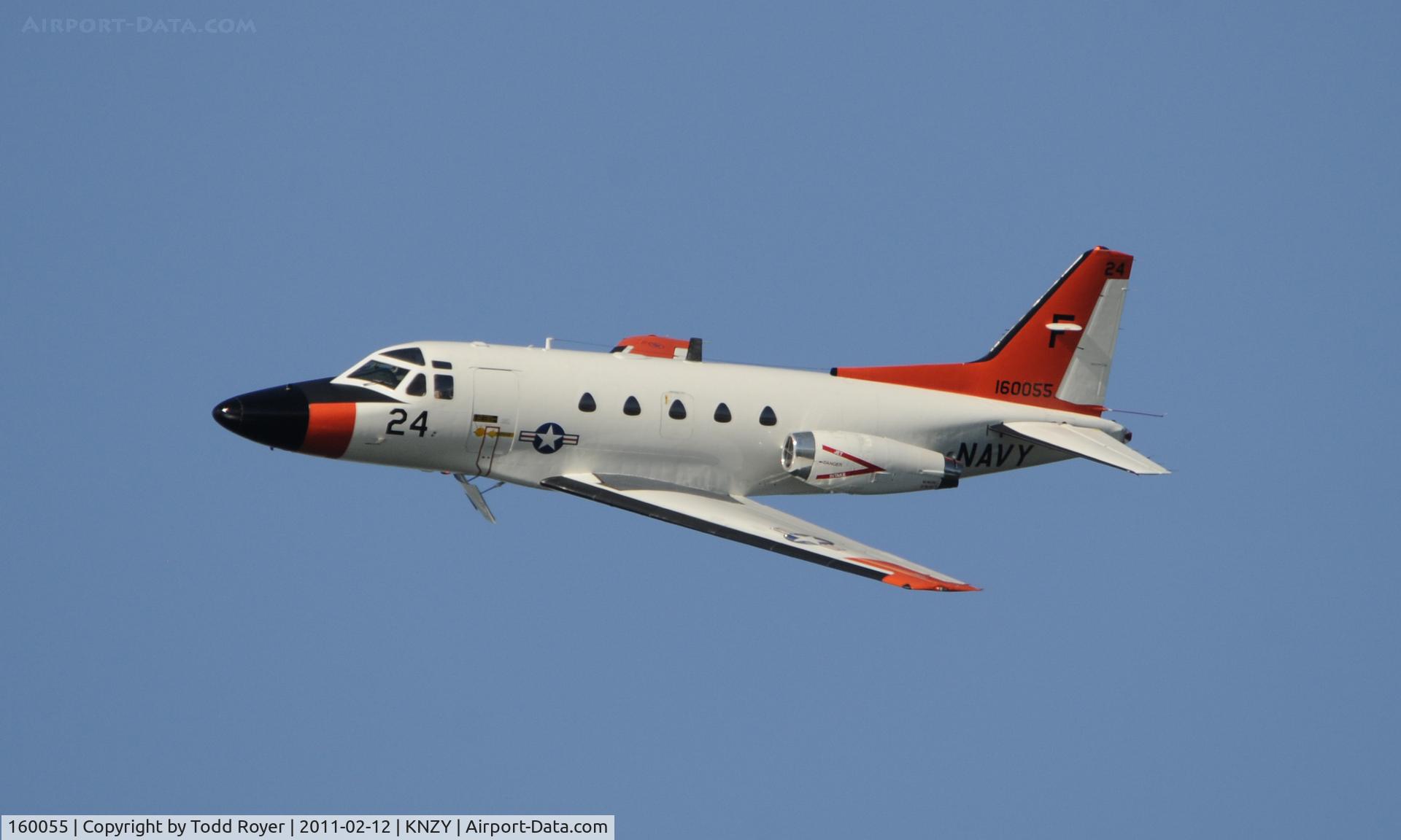 160055, North American Rockwell CT-39G Sabreliner C/N 306-106, Centennial of Naval Aviation