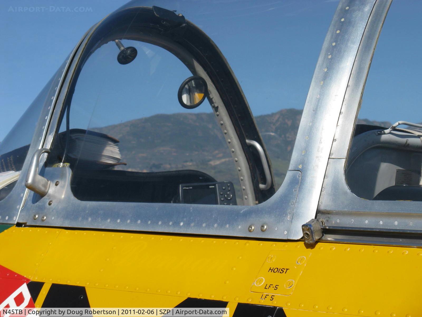 N45TB, 1956 Beech D-45 Mentor C/N BG-235, 1956 Beech D-45 as T-34B MENTOR, Continental O-470-13 225 Hp, tandem cockpits