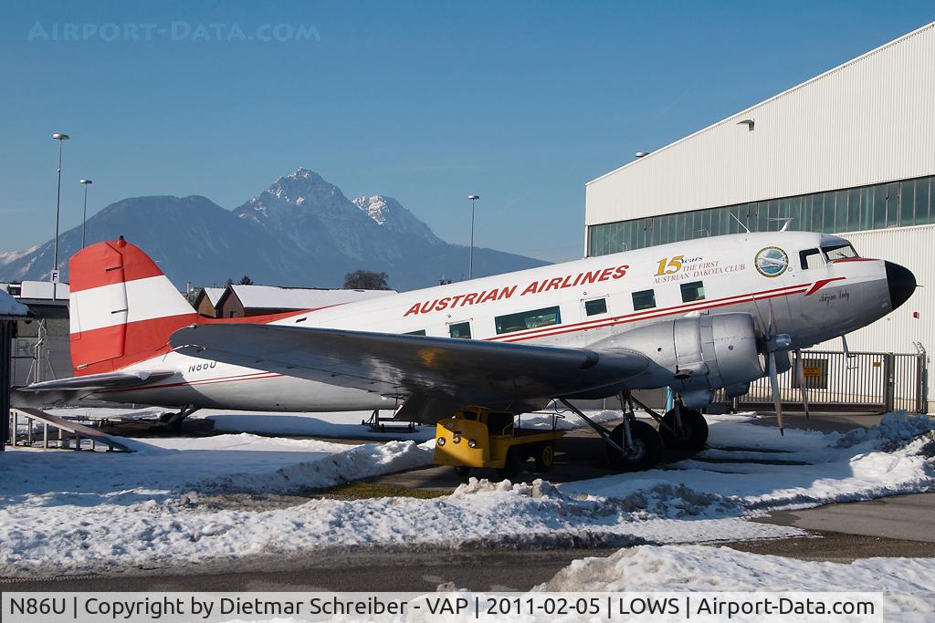N86U, 1944 Douglas C-47A Skytrain (DC-3) C/N 13073, 1st Austrian DC3 Dakota Club Douglas DC3