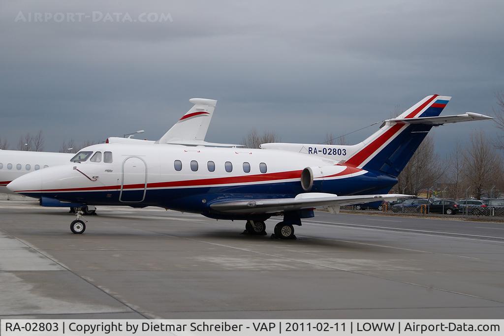 RA-02803, 1981 British Aerospace HS.125 Series 700B C/N 257139, Bae 125