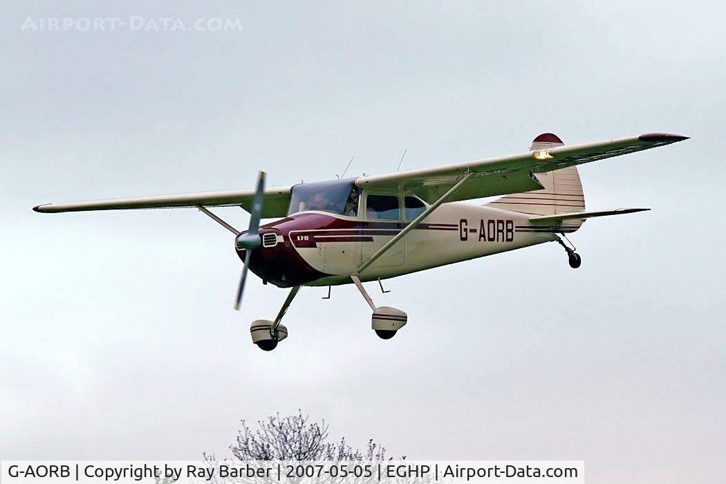 G-AORB, 1952 Cessna 170B C/N 20767, Cessna 170B [20767] Popham~G 05/05/2007.