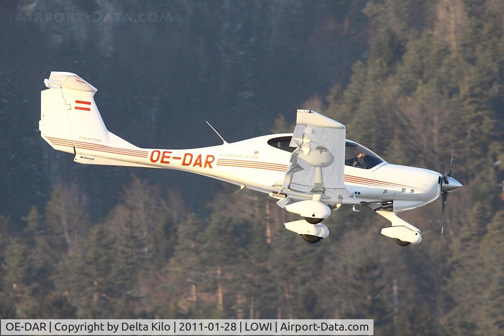 OE-DAR, Diamond DA-40TDI Diamond Star C/N D4.259, Flugsportzentrum Tirol, Zirl    Diamond - DA 40 Diamond Star  c/n D4.259